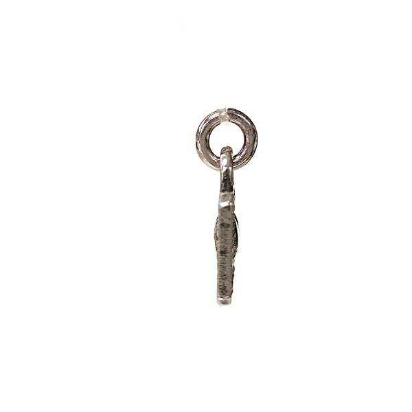 Zoe and Piper Heart Lock Sterling Silver Pendant