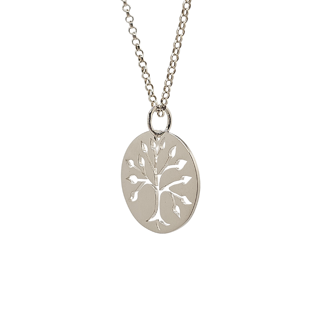 The Silver Tree Of Life Necklace | SEHGAL GOLD ORNAMENTS PVT. LTD.