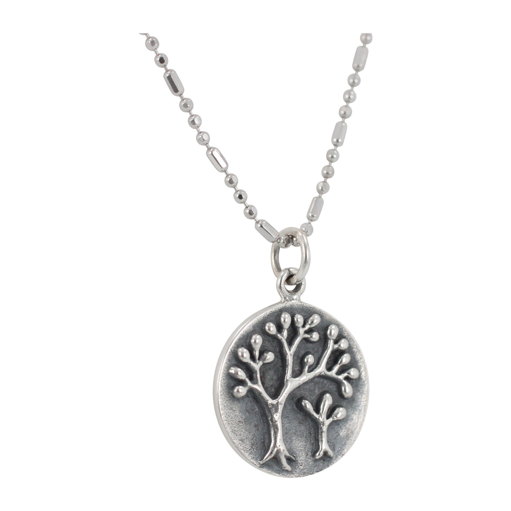 Mom and Baby Tree of Life Necklace, #6207-ss