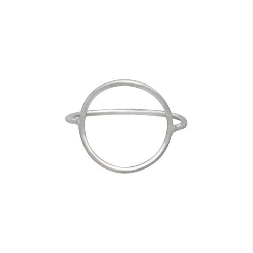 Open Circle Ring in Sterling Silver, #6771-ss