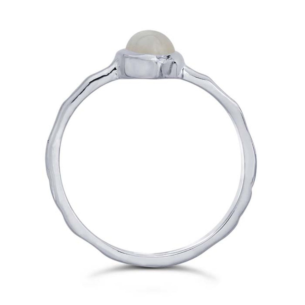 Moonstone Ring in Sterling Silver, #6392-ss