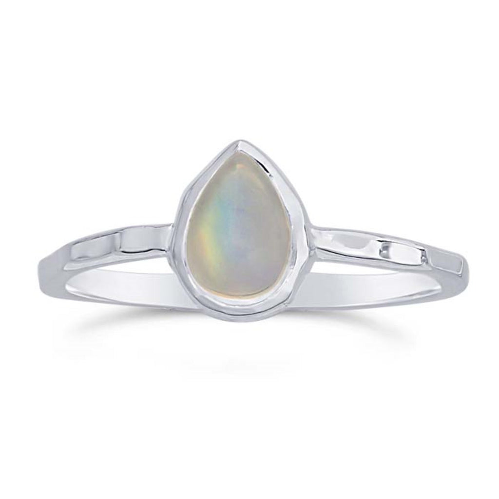 Moonstone Ring in Sterling Silver, #6392-ss