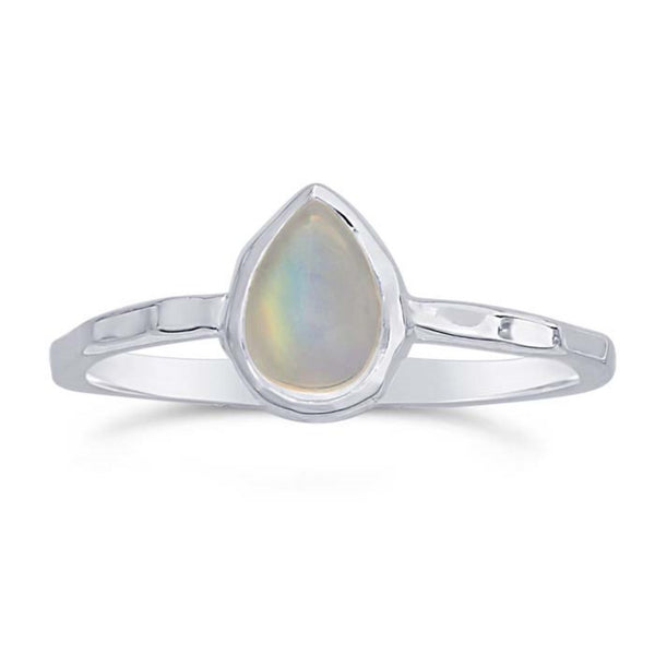 Moonstone Ring in Sterling Silver, #6392-ss
