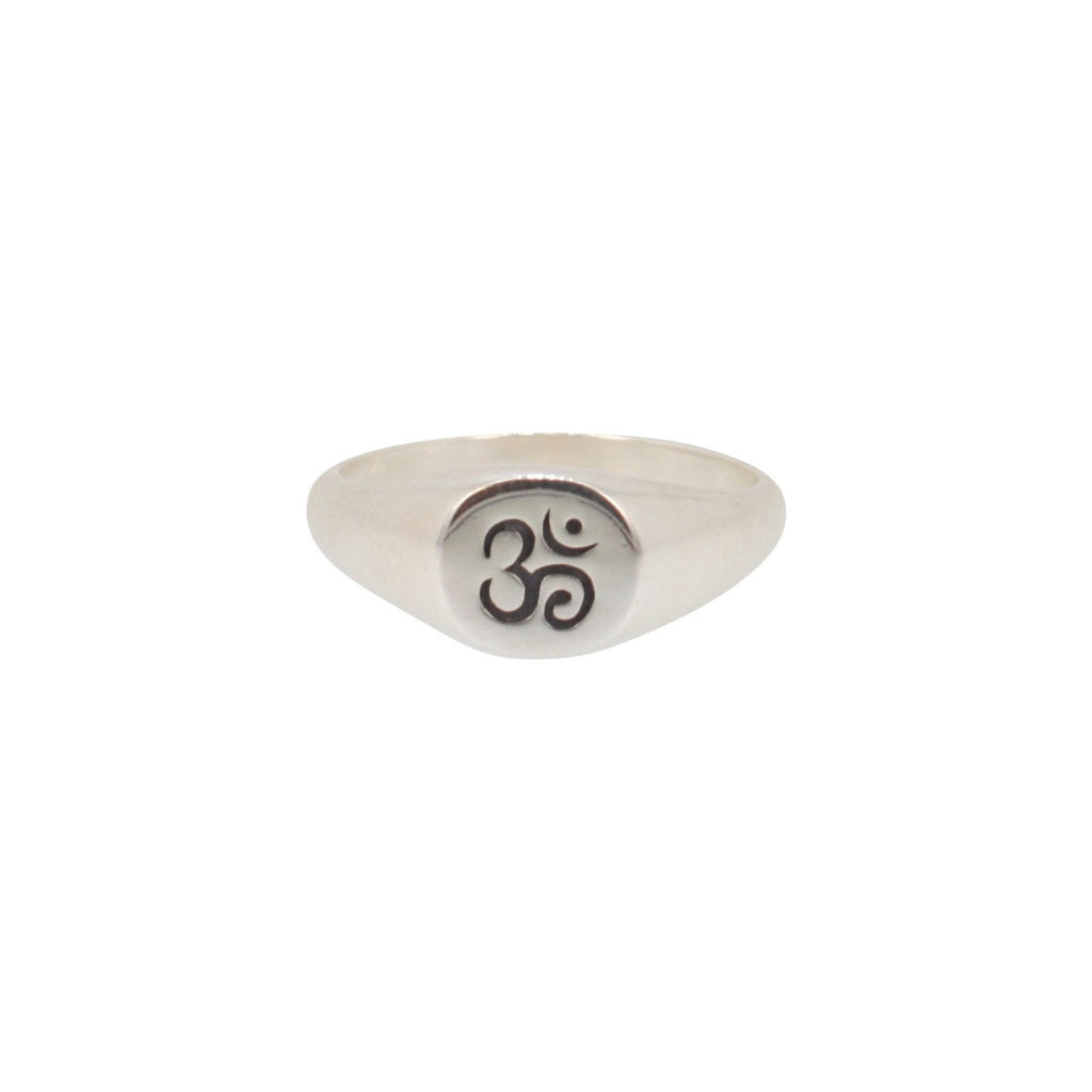 om ring in sterling silver at Zoe and Piper