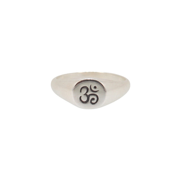 om ring in sterling silver at Zoe and Piper