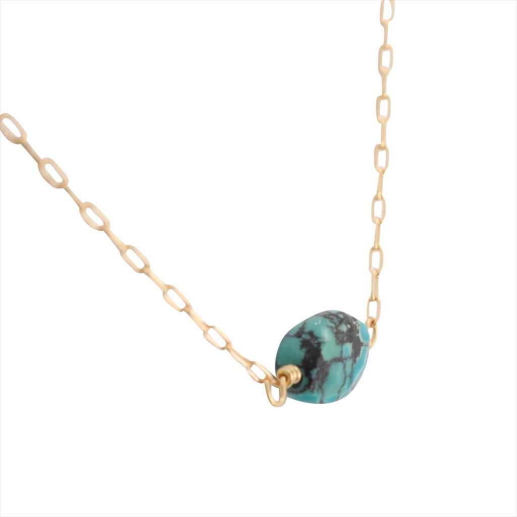 As seen on Baby Daddy & Stitchers - Turquoise Gemstone Necklace, #6530-yg