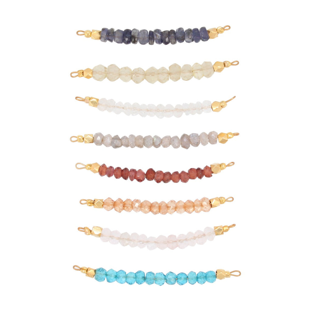 Gemstone Bracelet on Gold Filled Chain, Choice of Stone, #6596-yg