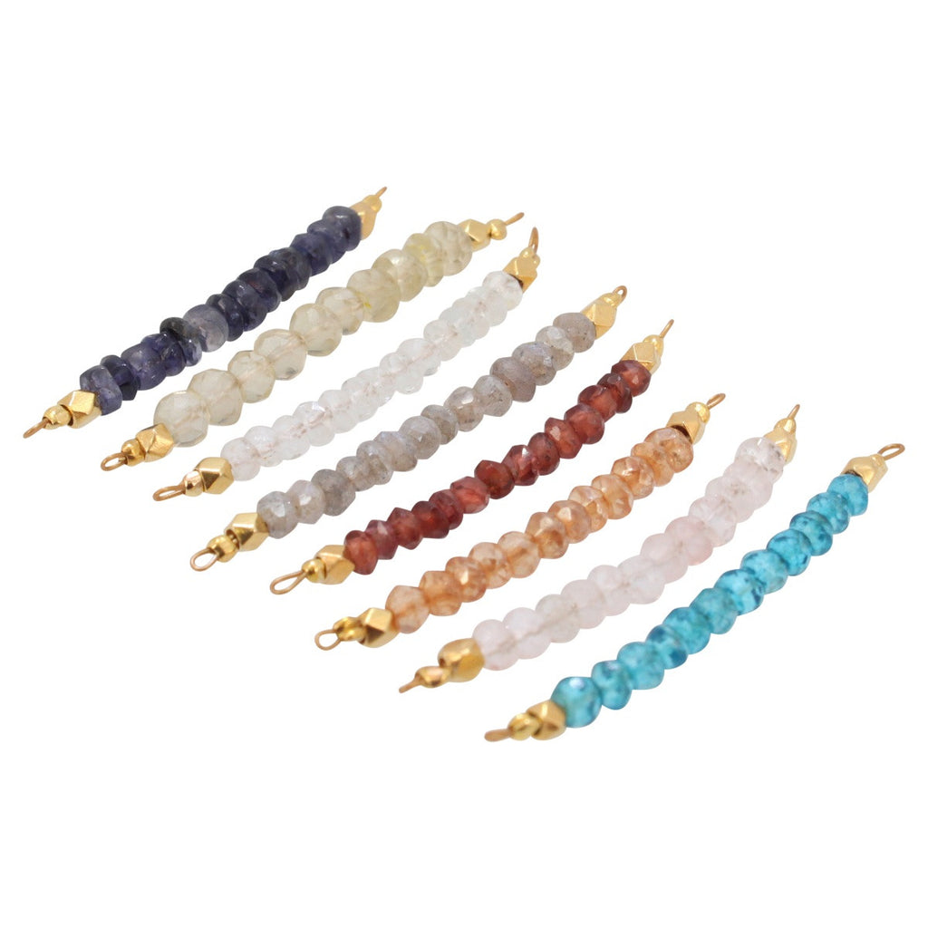 Gemstone Bracelet on Gold Filled Chain, Choice of Stone, #6596-yg