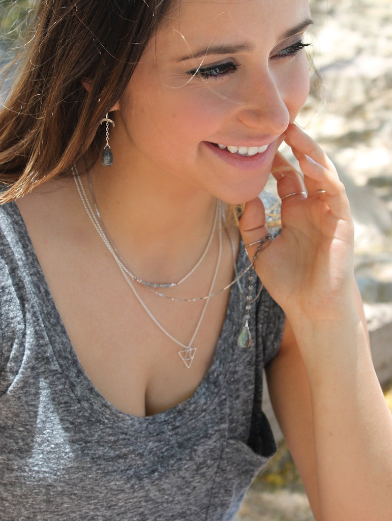 metaphysical gemstone jewelry by Zoe and Piper