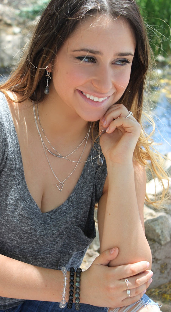 yoga jewelry and healing gemstone jewelry