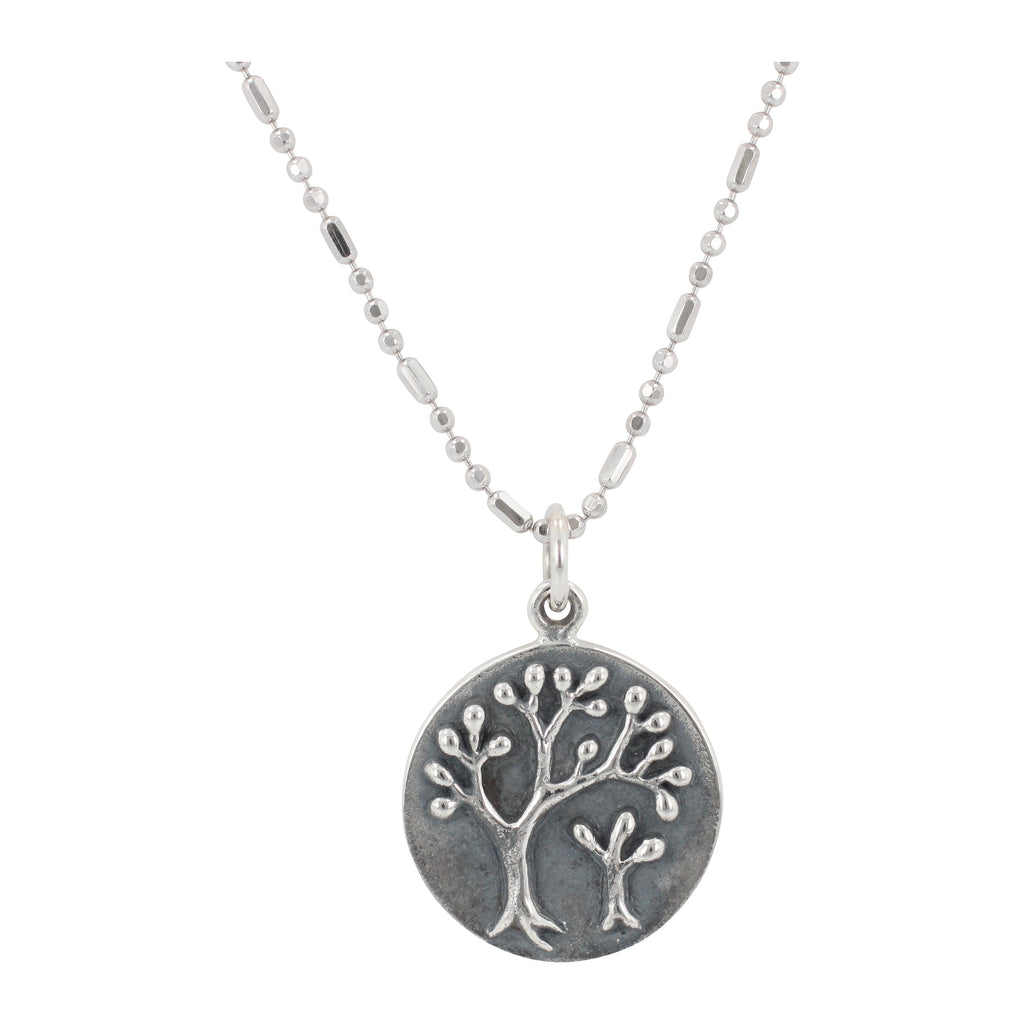 Mom and Baby Tree of Life Necklace, #6207-ss