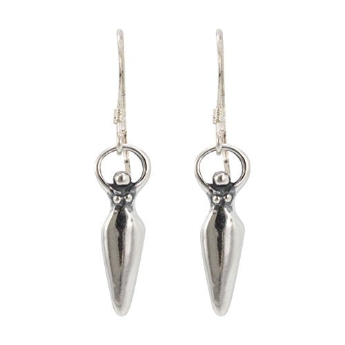 Fertility Goddess Dangle Earrings, #6290-ss