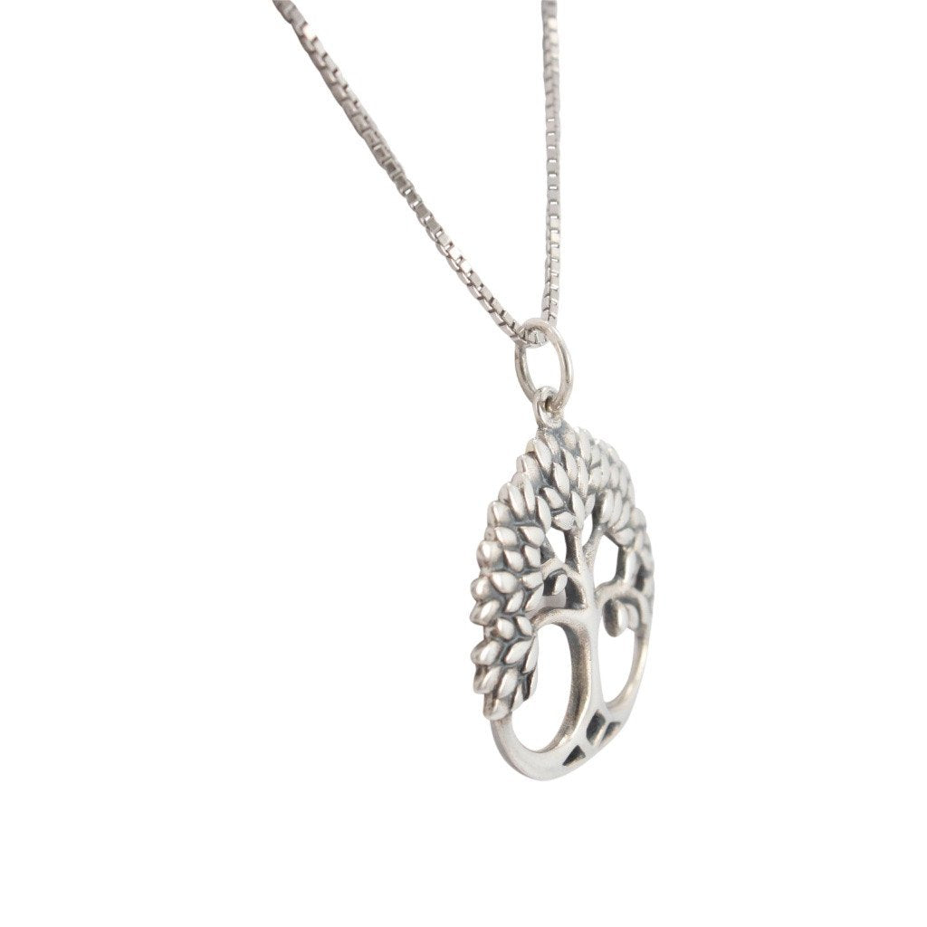 Tree of Life Necklace in Sterling Silver, #6571-ss