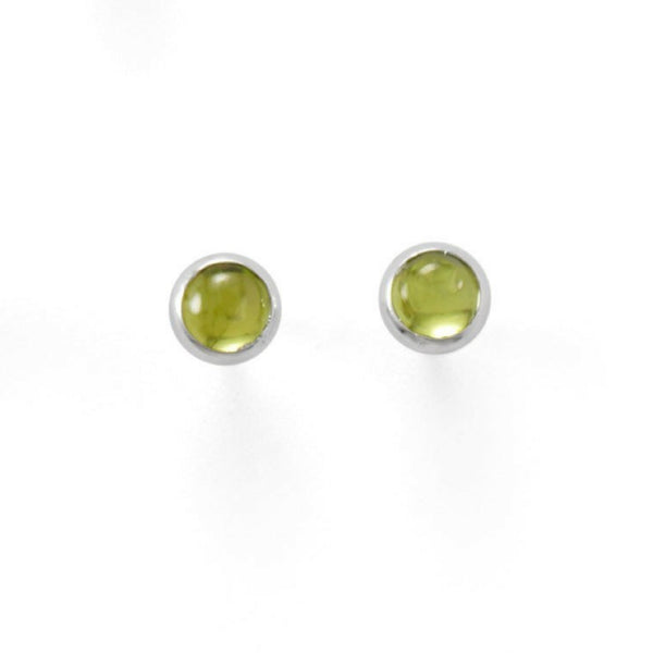 Small Gemstone Stud Earrings, Choice of Stone, #6165-ss